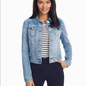 White House black market denim jacket